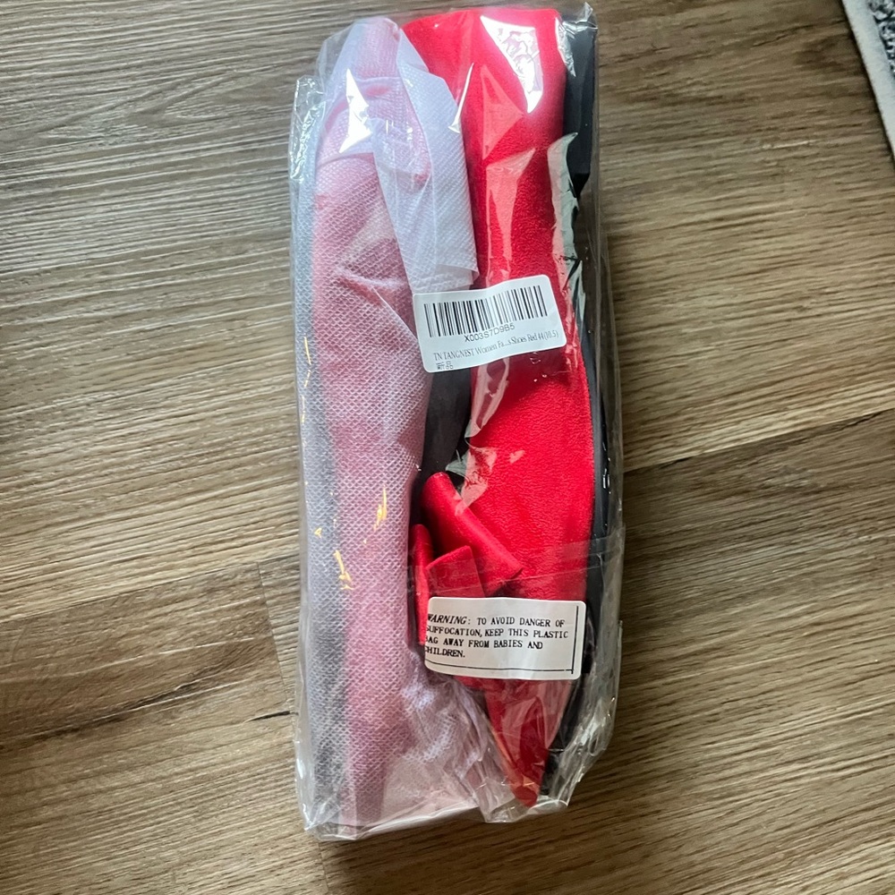 Bow knot flats, comfort pointed toe dress shoe, red